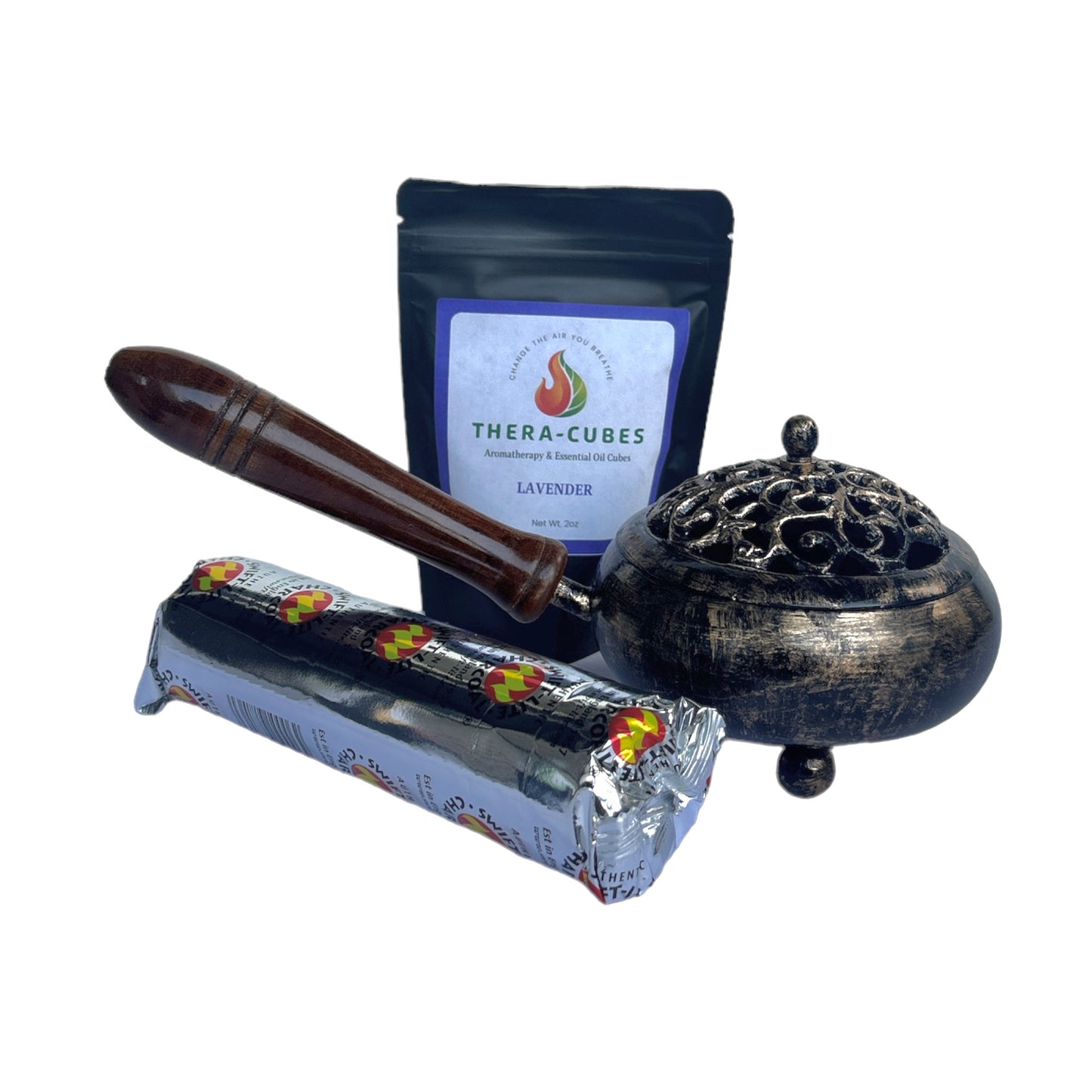 Gold Iron Burner Pot Kit