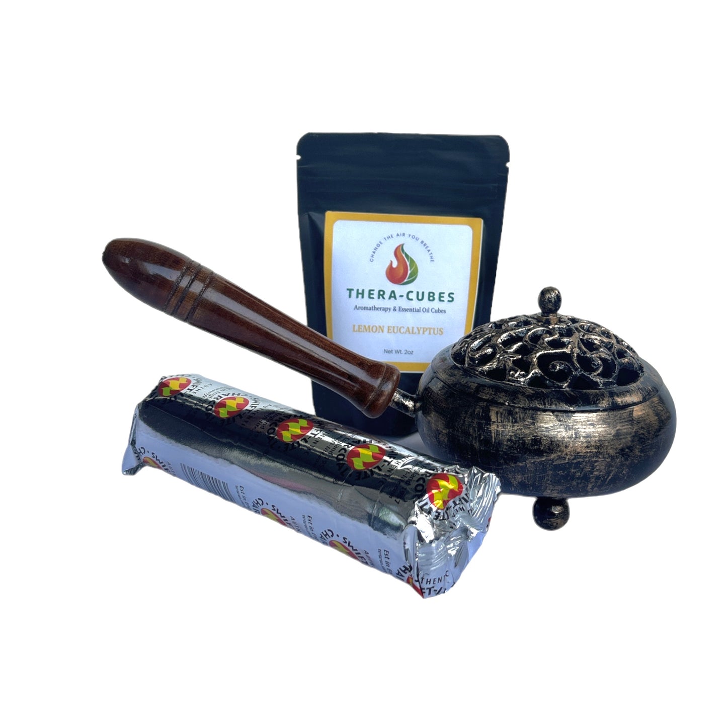 Gold Iron Burner Pot Kit